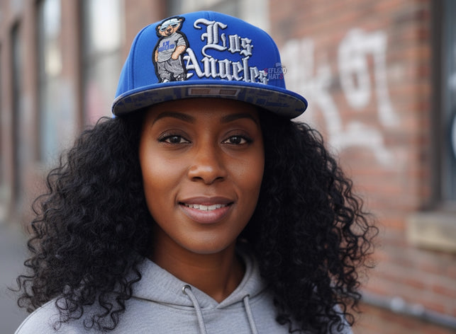 Los Angeles Bear Snapback Hat – Royal Blue